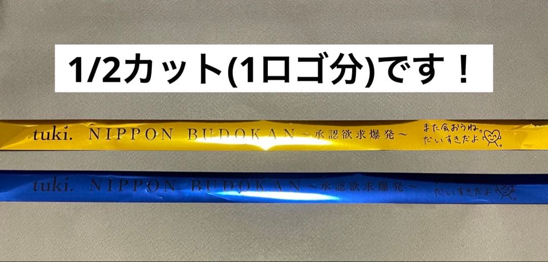 nana-nana tuki. 日本武道館 承認欲求爆発 ライブ　バッグ　銀テ