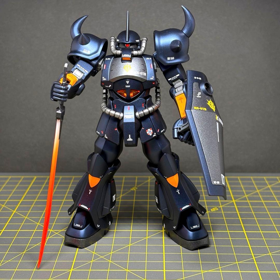 HG 1/144 グフ リバイブ 塗装 完成品 （機動戦士ガンダム）　ガンプラ