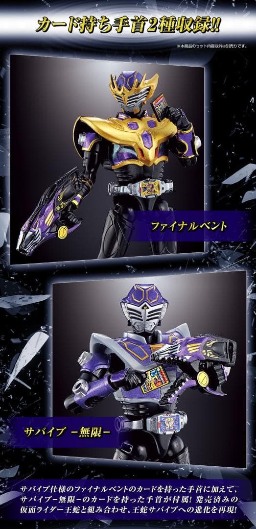 仮面ライダー王蛇セット SO-DO CHRONICLE 仮面ライダー龍騎