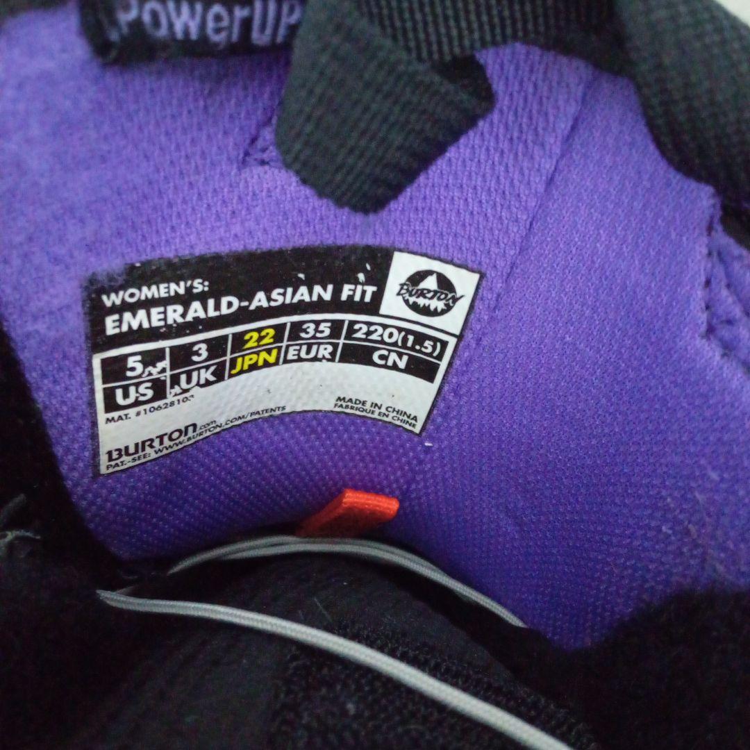 Burton Emerald-Asian Fit スノーボードブーツ 22