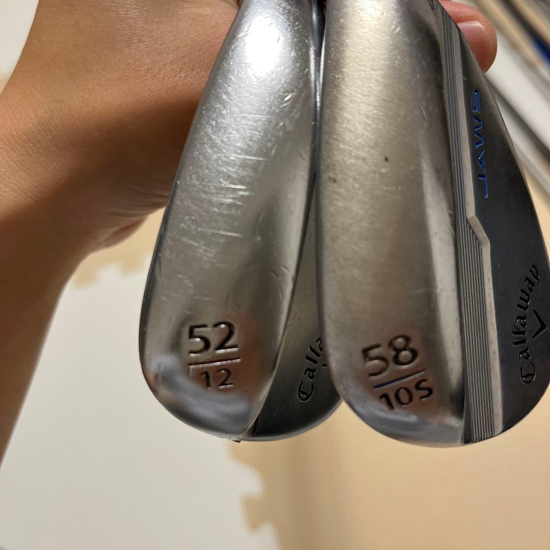 ゴルフクラブ　ウェッヂ52度　58度