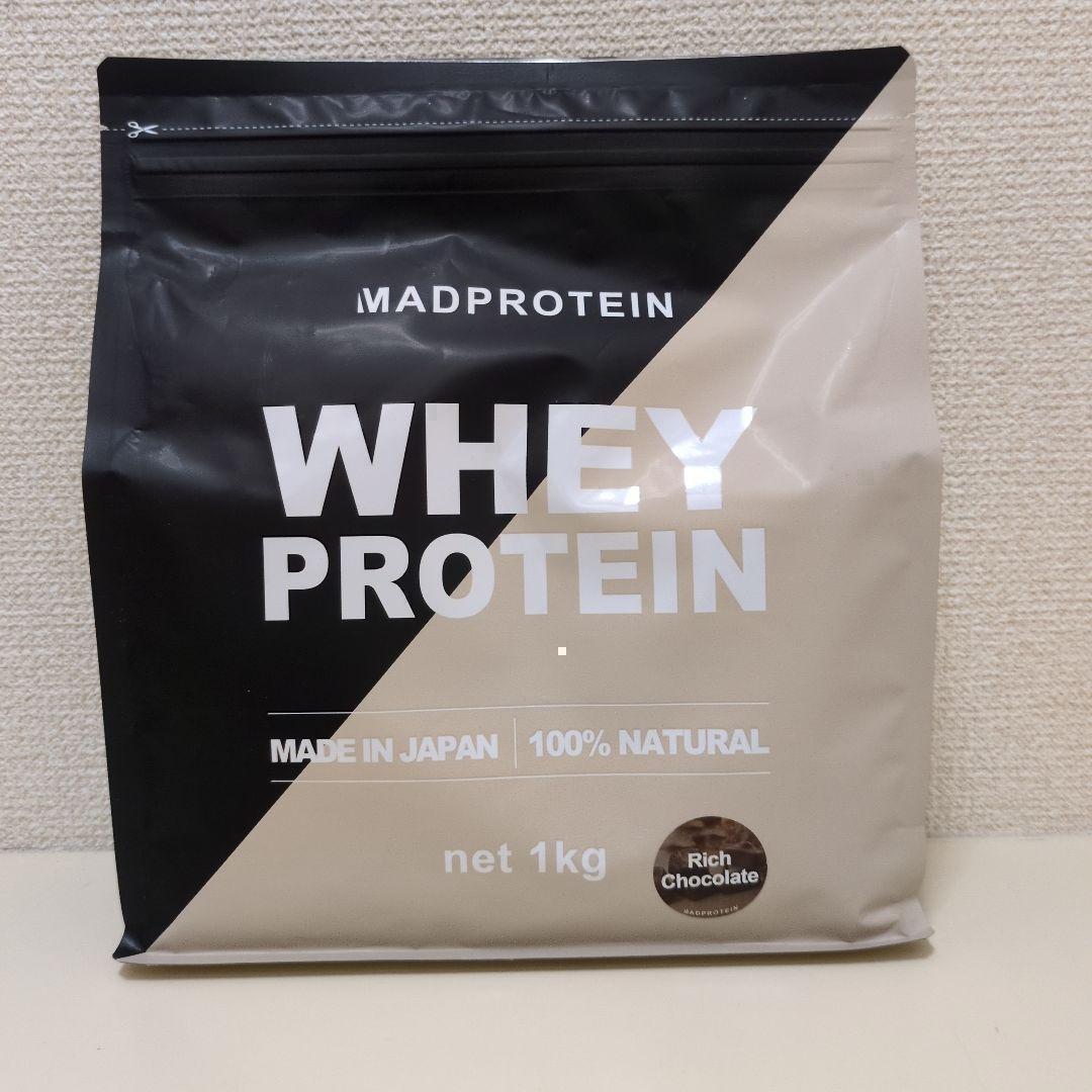 【5個】リッチチョコレート マッドプロテイン ホエイ 1㎏ MADPROTEIN