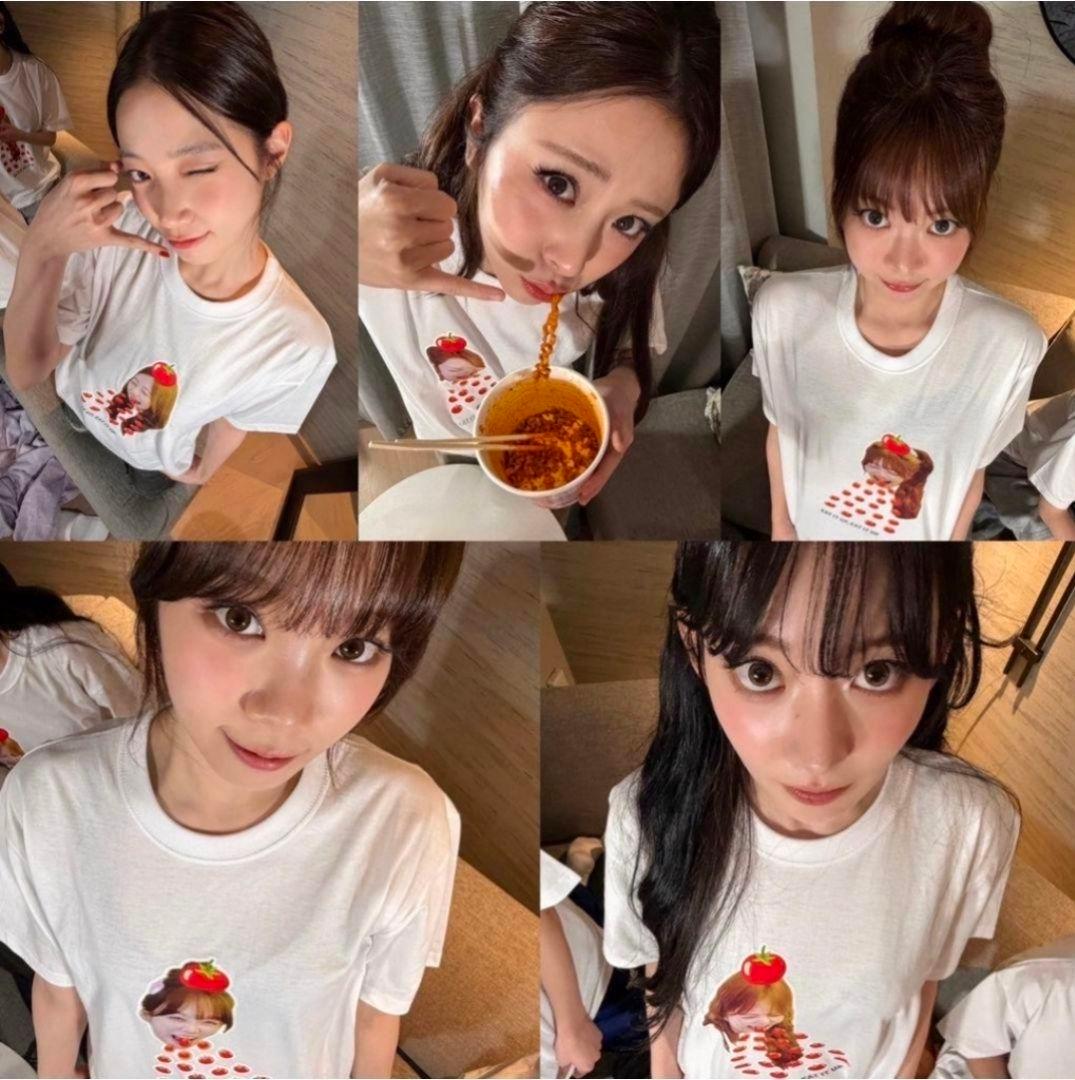 LE SSERAFIM SPAGHETTI チェウォン Tシャツ 半袖