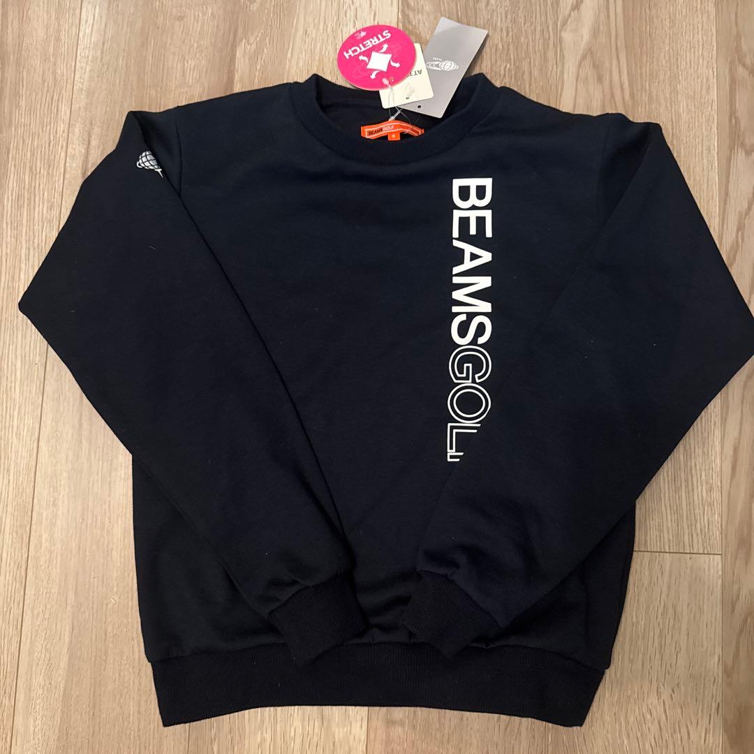 新品未使用タグ付　BEAMS GOLF レディース ネイビー スウェット S