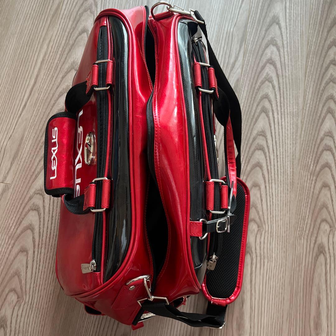 LEXUS ゴルフバッグ 赤色