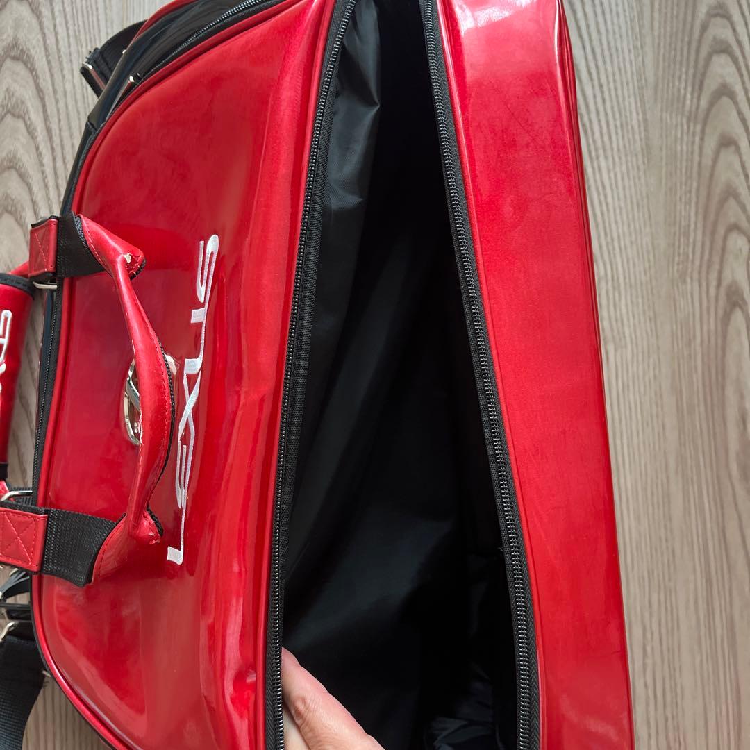 LEXUS ゴルフバッグ 赤色