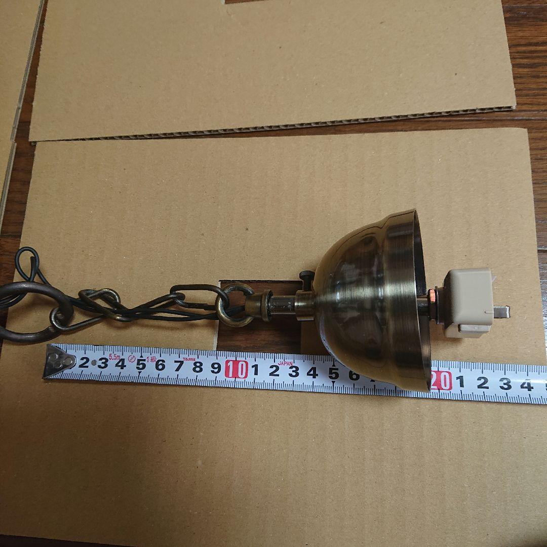 ガラスペンダントライト シャンデリア 4灯 照明器具 アンティーク サンヨウ