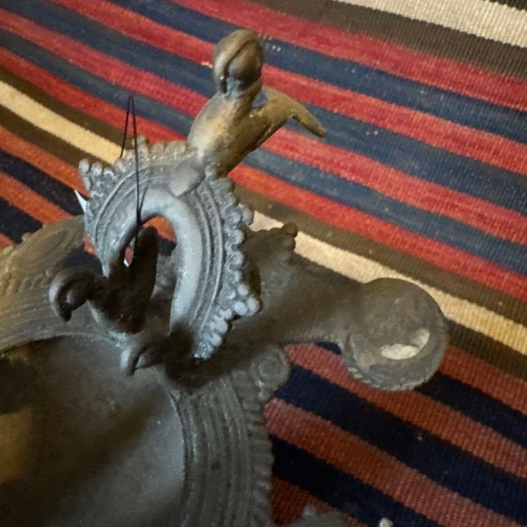 インドブラスオイルランプスタンド