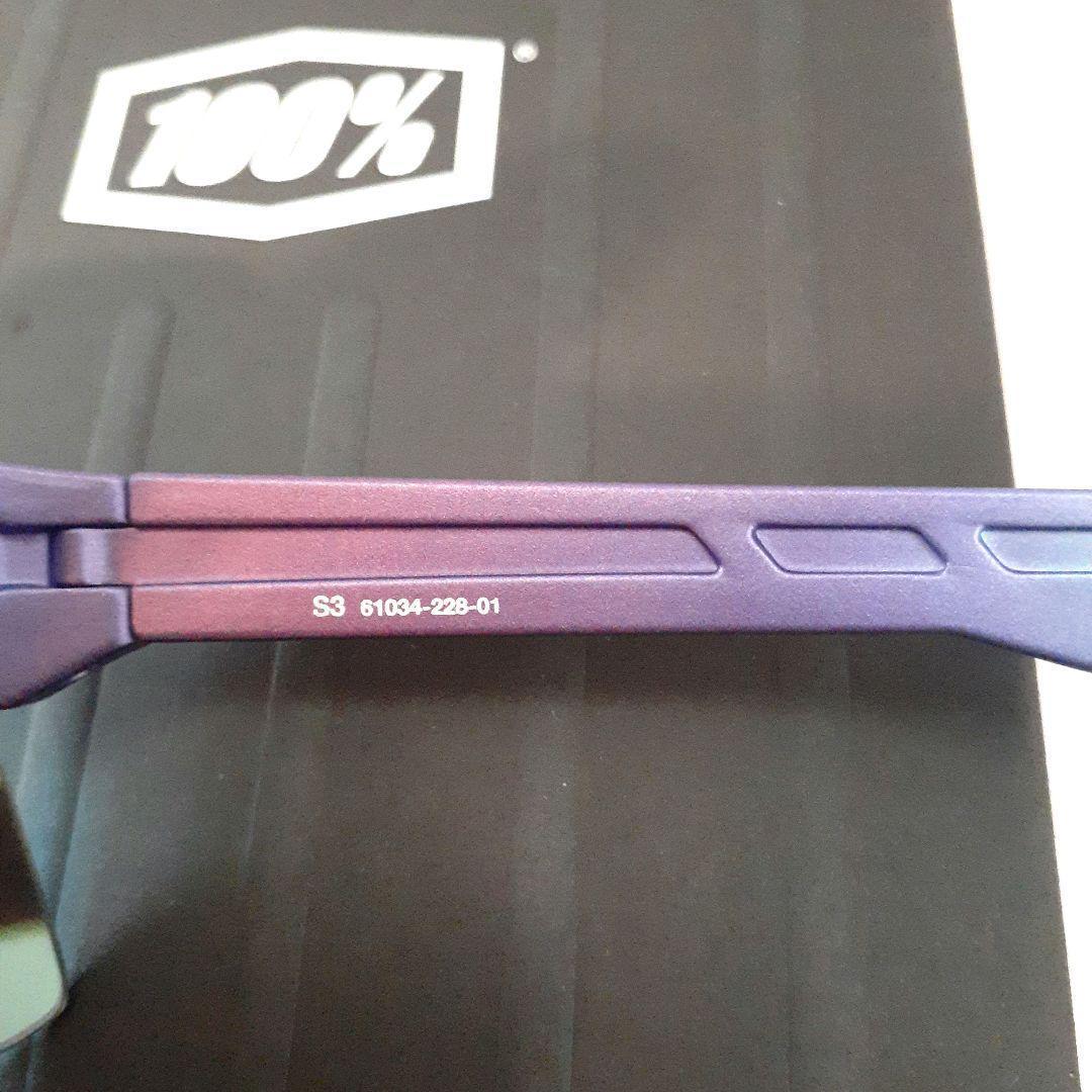 売約済み 100% S3 ブルートパーズ ワンハンドレッド サングラス