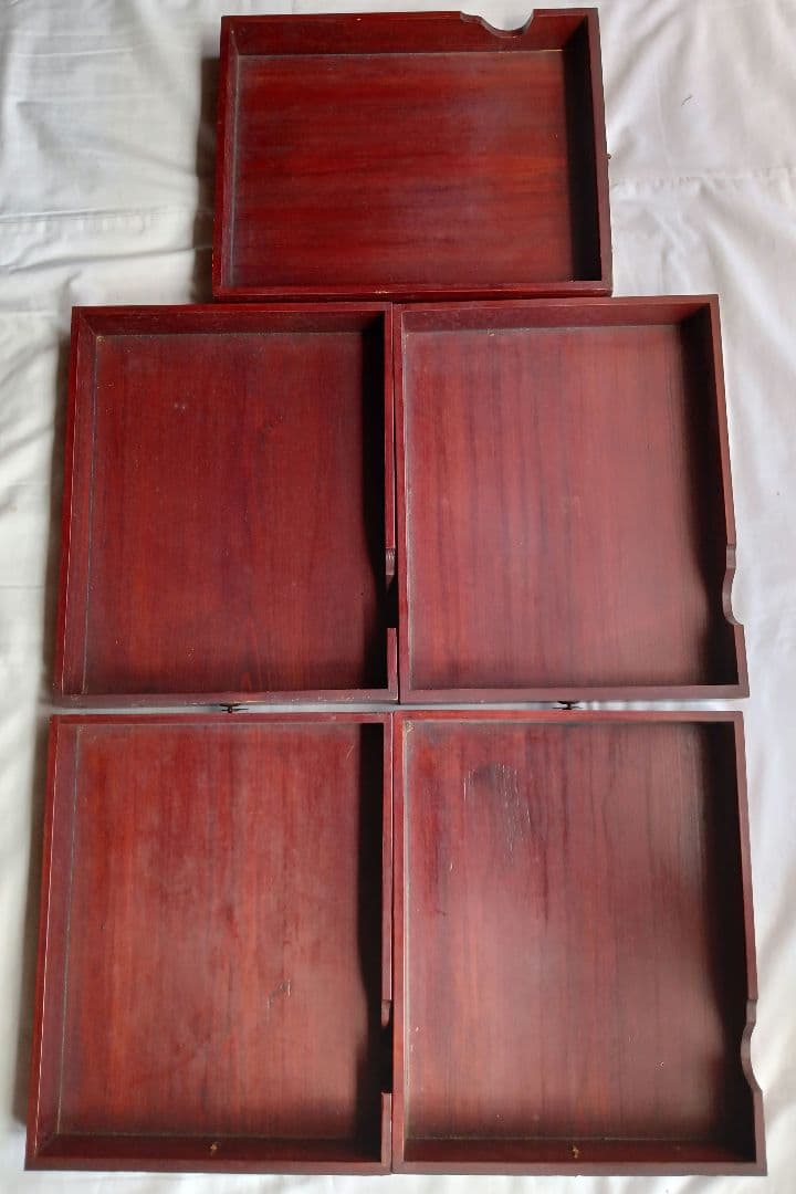 ✩文久2年　書き込み　ヴィンテージ　アンティーク　小引き出し　木製　レトロ