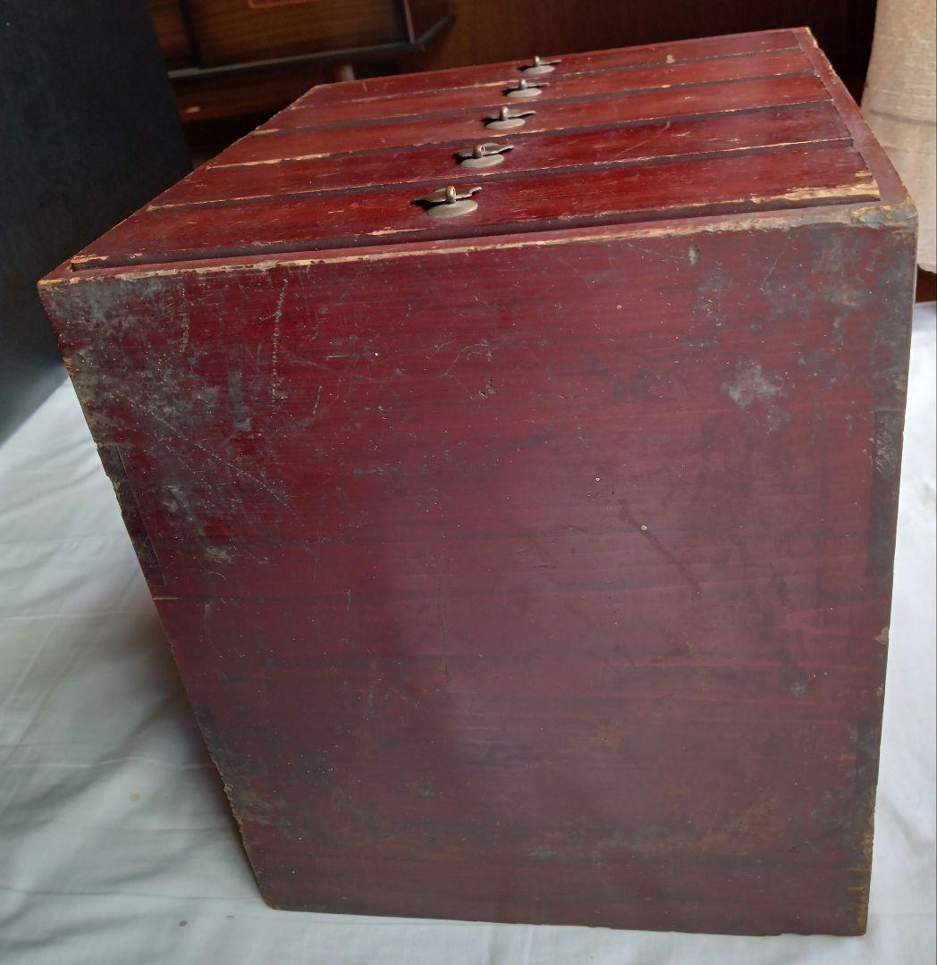 ✩文久2年　書き込み　ヴィンテージ　アンティーク　小引き出し　木製　レトロ