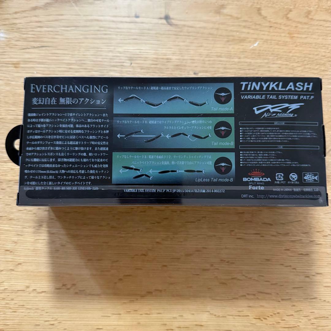 ルアー・フライ TiNY KLASH Low #DRT TIGER