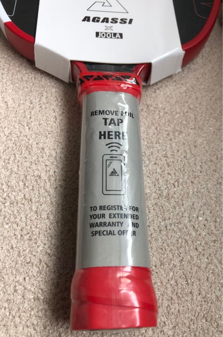 新品!! JOOLA　ヨーラ　ピックルボール パドル アガシ プロ 14mm