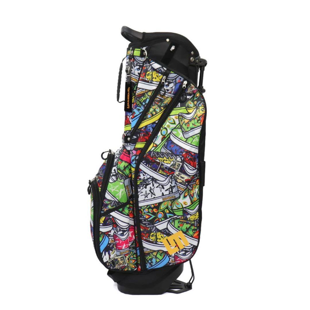 鮫*島様 【新品】ラウドマウス キャディバッグ 8.5型 （400）ラウドスニー