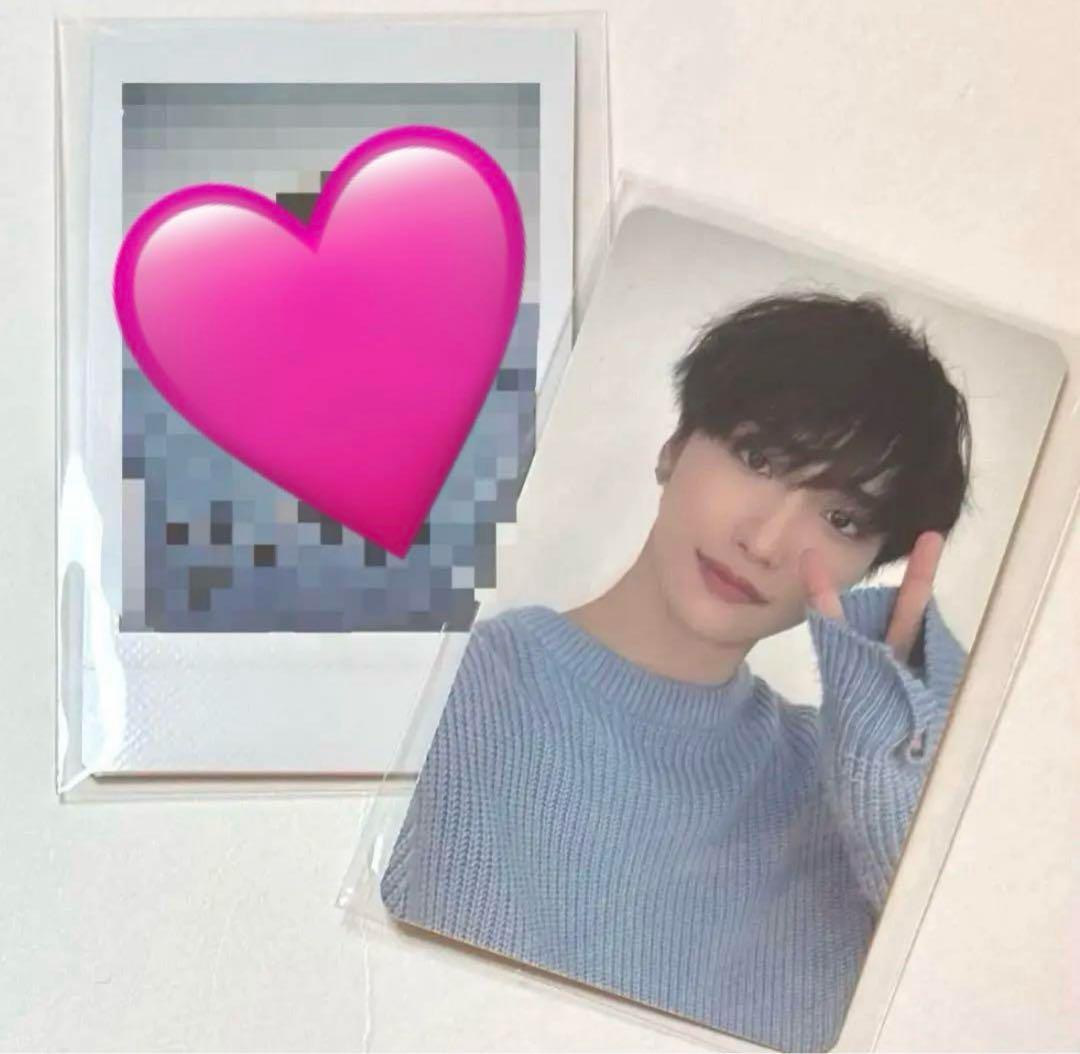 ATEEZ ソンファ 直筆サイン入り当選者ポラロイド