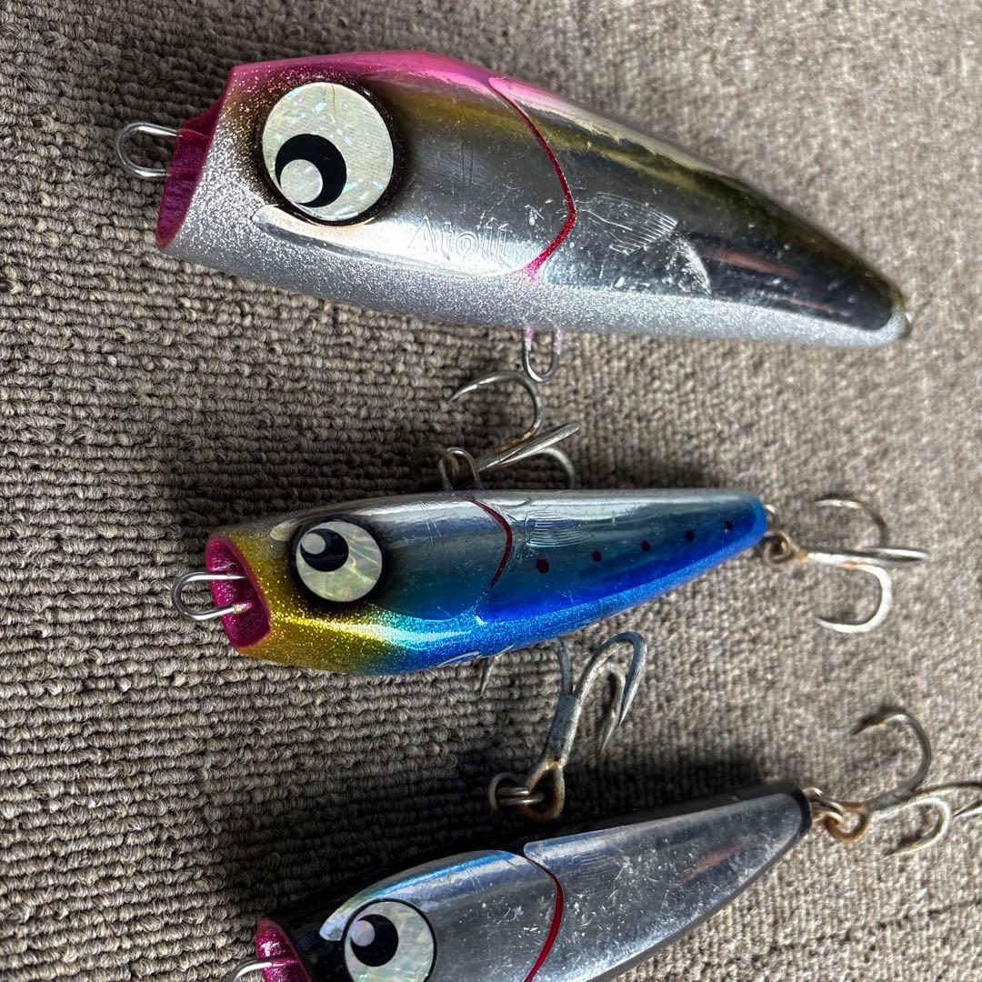 トップウォーター ルアー 3個セット