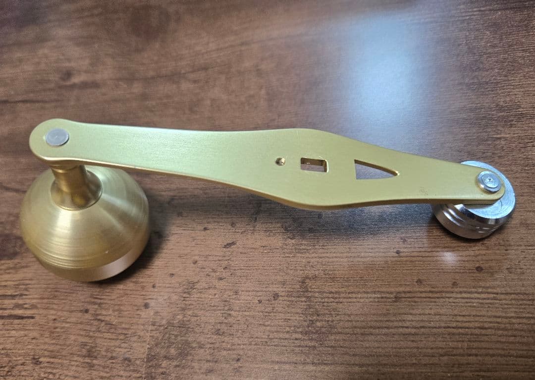 夢屋　パワーバランスハンドル　アルミゴールド