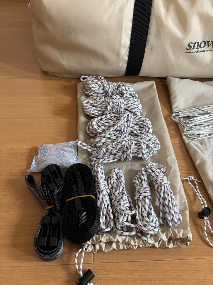 極美品 スノーピーク　ランドステーション　M pc 雪峰祭 限定品 アイボリー