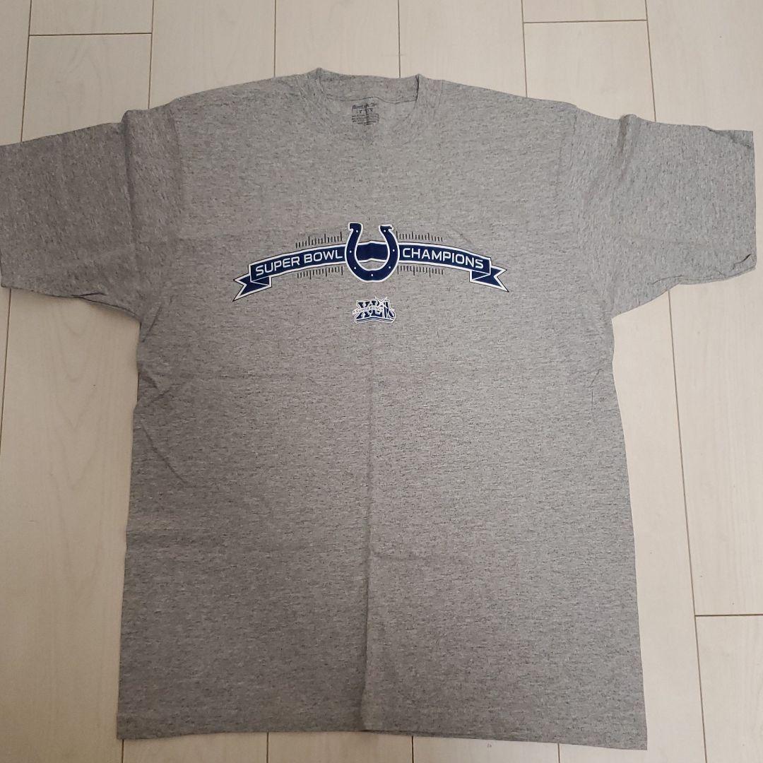 未使用 NFL Colts SuperBowl Champion Tシャツ