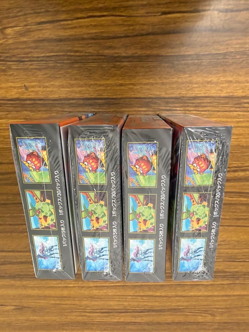 ポケモンカードゲーム インフェルノ 4BOX シュリンク付き