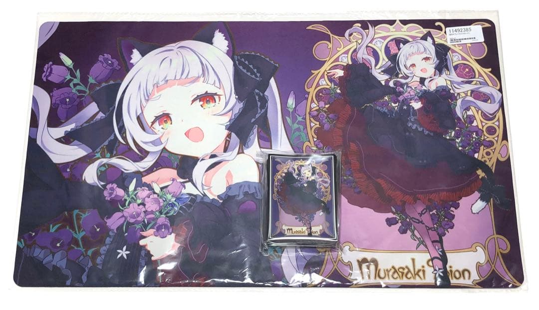 ホロライブ 紫咲シオン スリーブ プレイマット セット hololive q_q