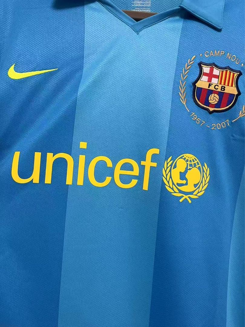 選手支給品Messi メッシ バルセロナ ユニフォーム 07-08 LFP