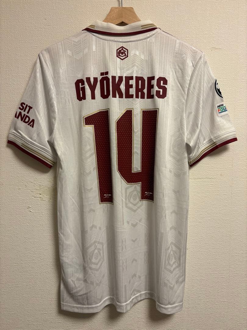 アーセナル ギョケレシュ 14 3rdユニフォーム 25/26