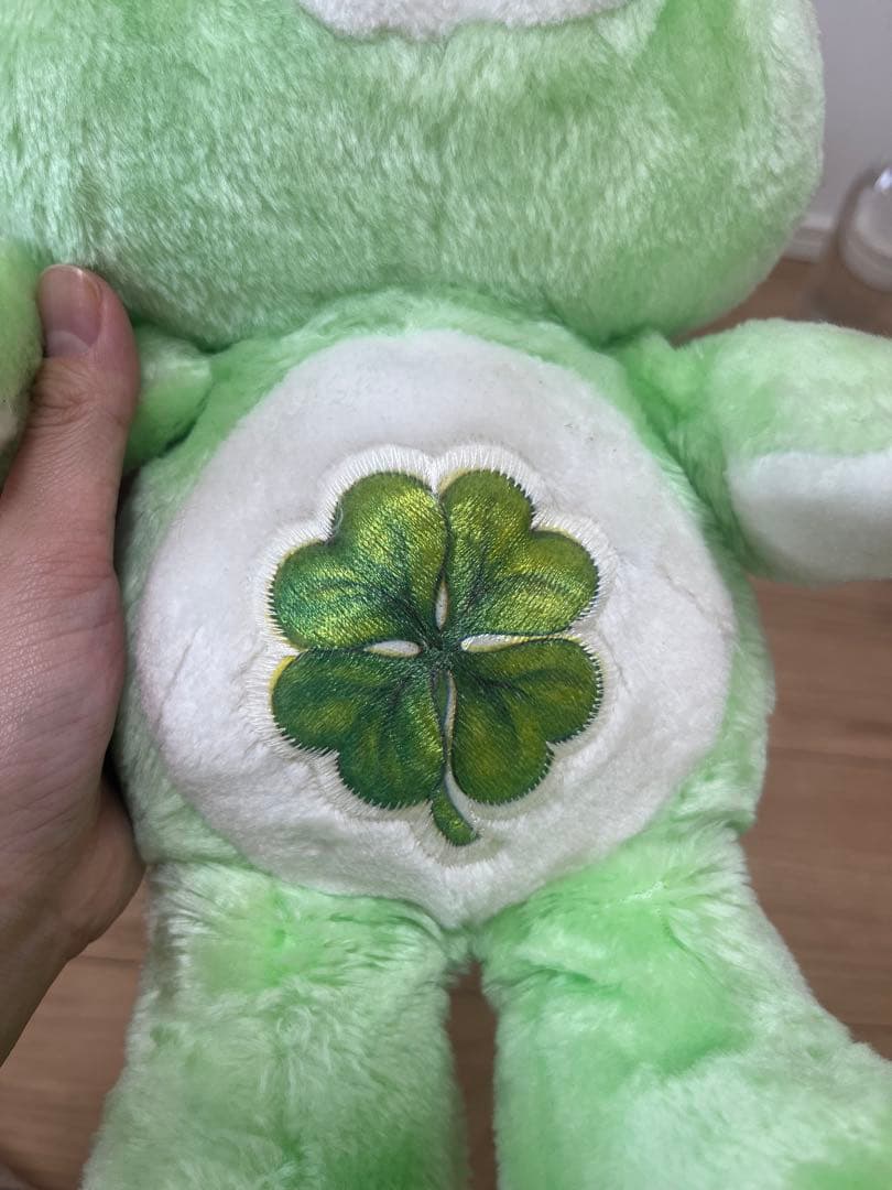 【値下げ】ケアベアグッドラックベア　ビンテージぬいぐるみ
