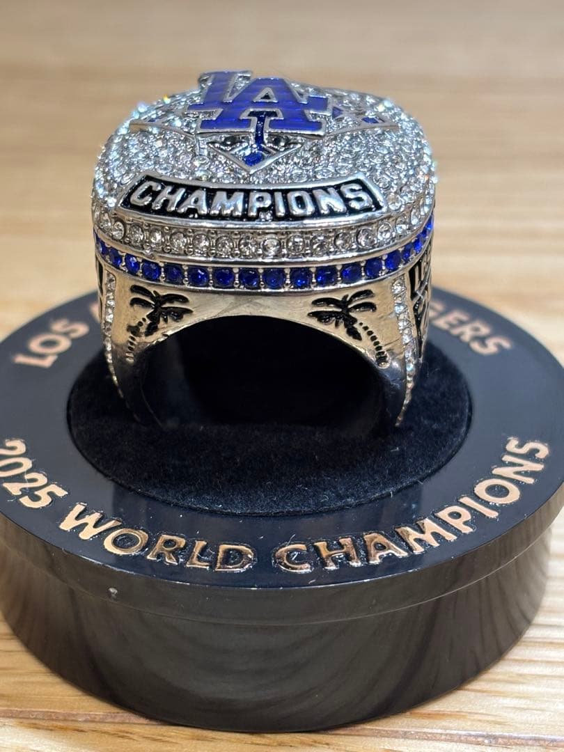 ⭐️期間限定価格⭐️大谷翔平 2025ワールドチャンピオンリング　専用台座セット