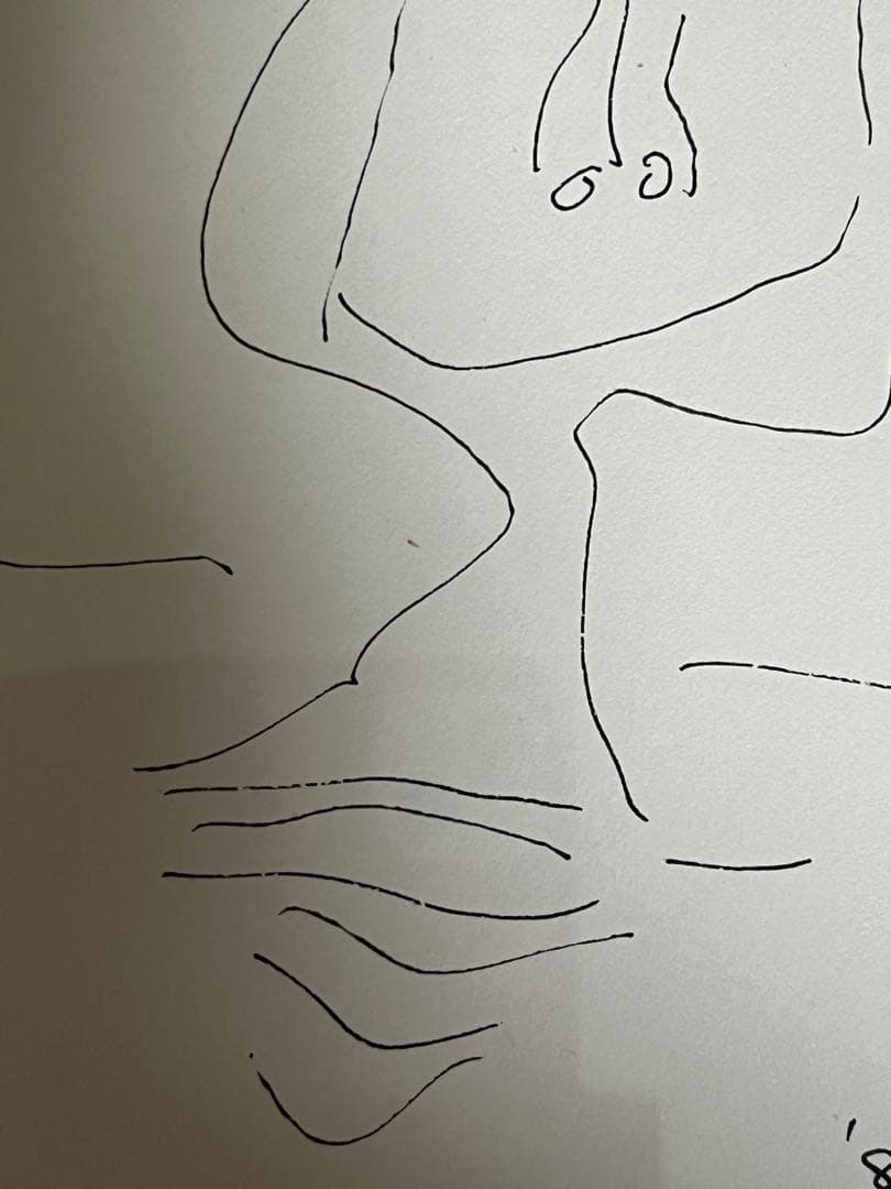 池田満寿夫 挿絵 フレーム付き