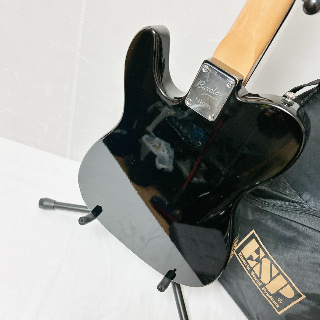 美品 Barclay バークレー Telecaster テレキャスター ブラック
