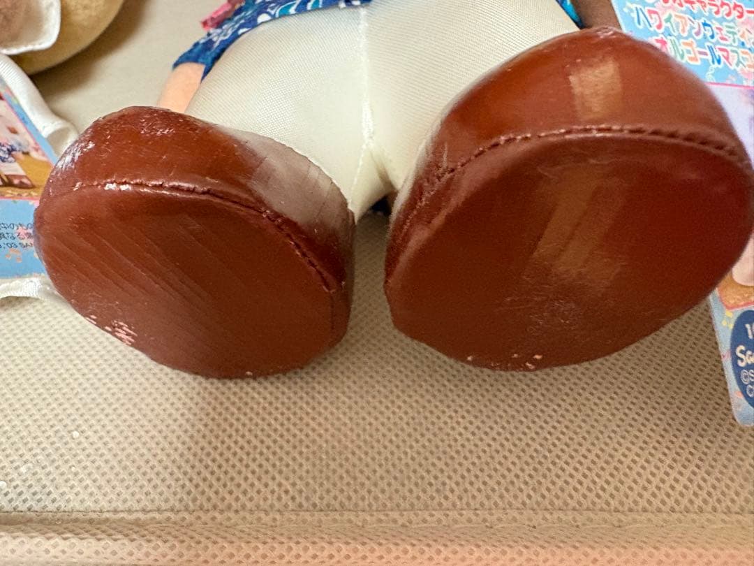 超希少！日焼けキティ＆ダニエル ウェディング　ぬいぐるみ　オルゴール付き