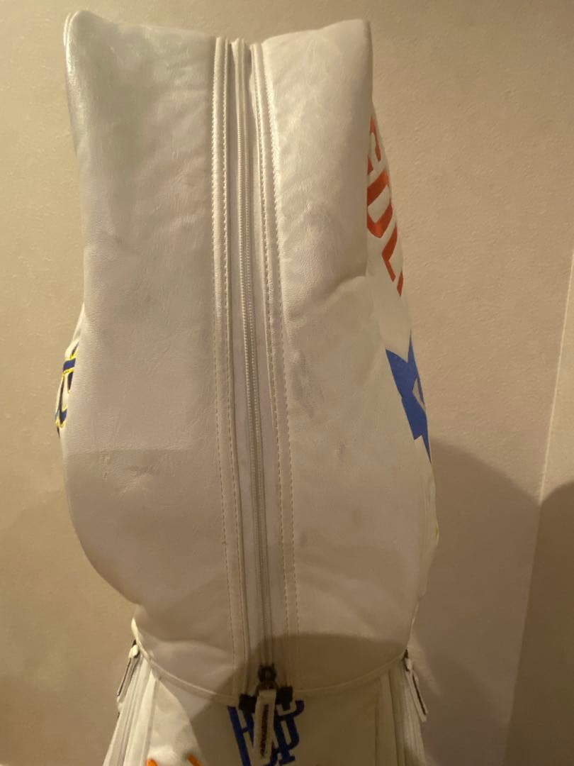 BEAMS GOLF キャディバッグ ホワイト