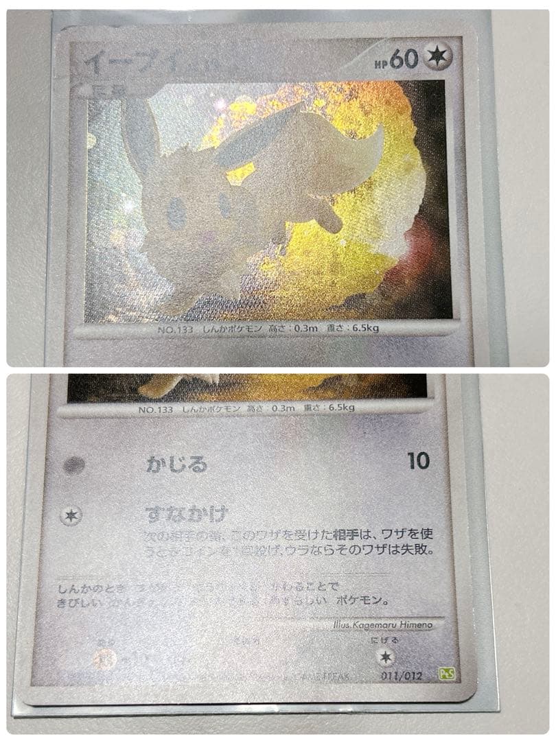 ブラッキー ex 金の空 銀の海 うずまき プロモ ダークラッシュ キラ ホロ