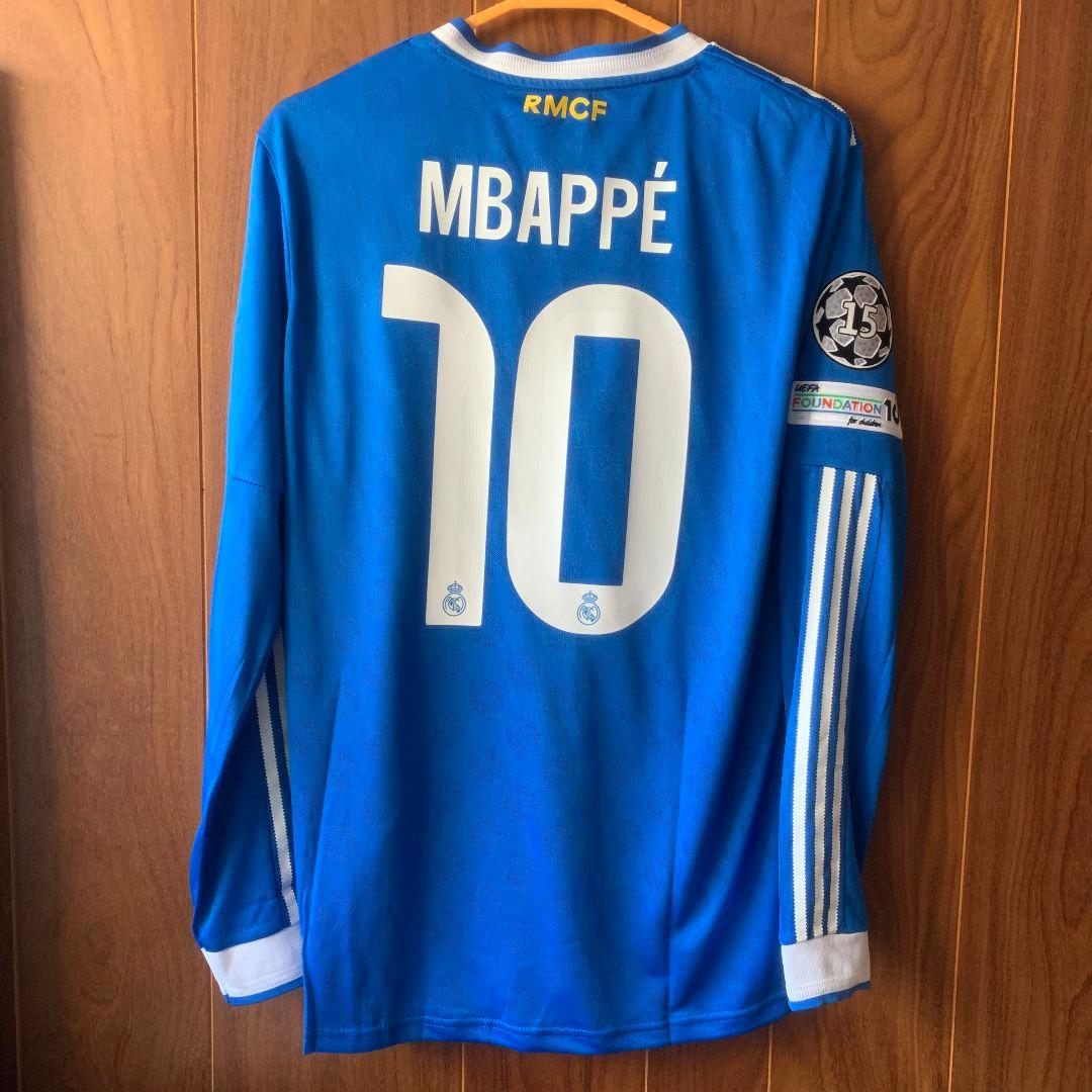 お*く様 レアルマドリードユニフォーム 長袖 25-26 エムバペ