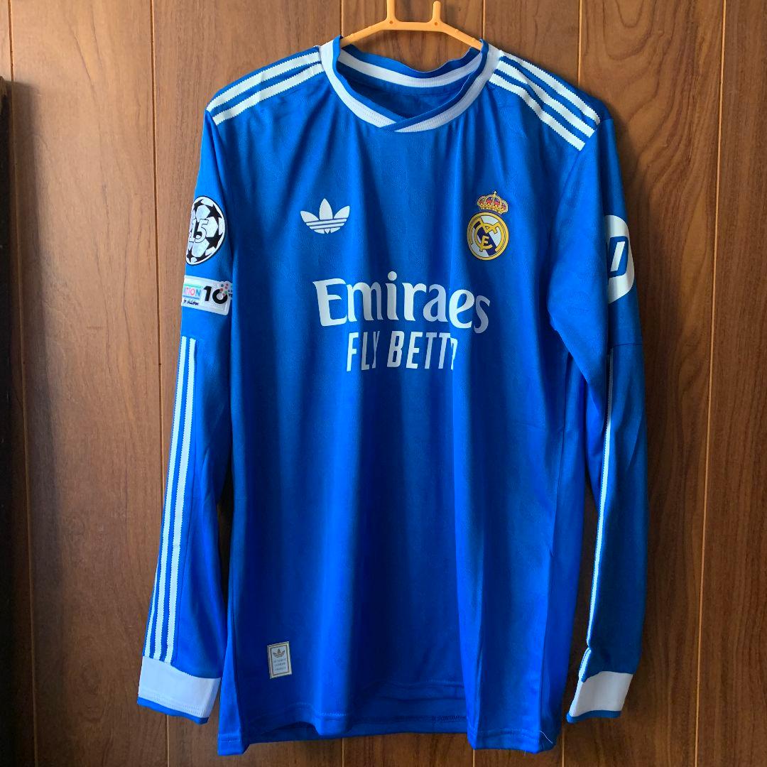 お*く様 レアルマドリードユニフォーム 長袖 25-26 エムバペ
