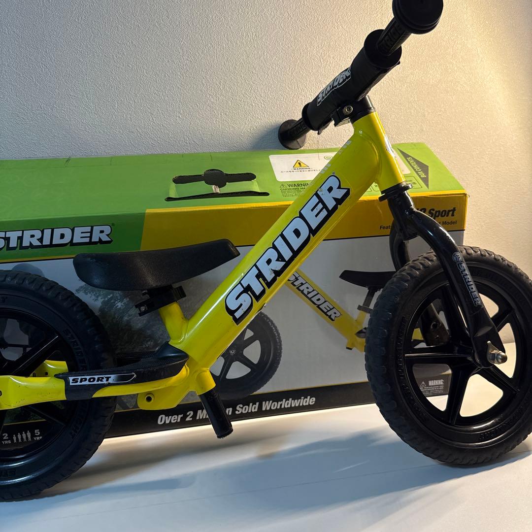 【箱つき！】ストライダー スポーツモデル 12インチ イエロー（STRIDER）