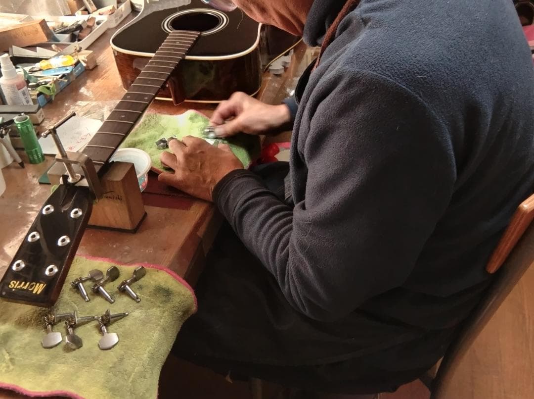 ❤️弦高調整済！「Morris モーリス W-20（寺田楽器さん）」(｀_´)ゞ