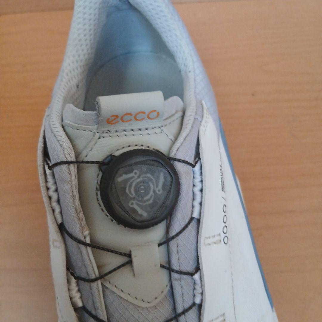 ecco ゴルフシューズ BOAダイヤル ホワイト