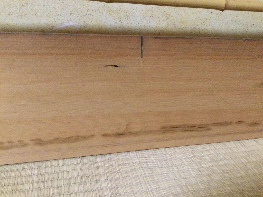 太山寺国宝仁王門古材 風炉先屏風 岩木裕軒作 昭和7年 茶道具 供箱 L210