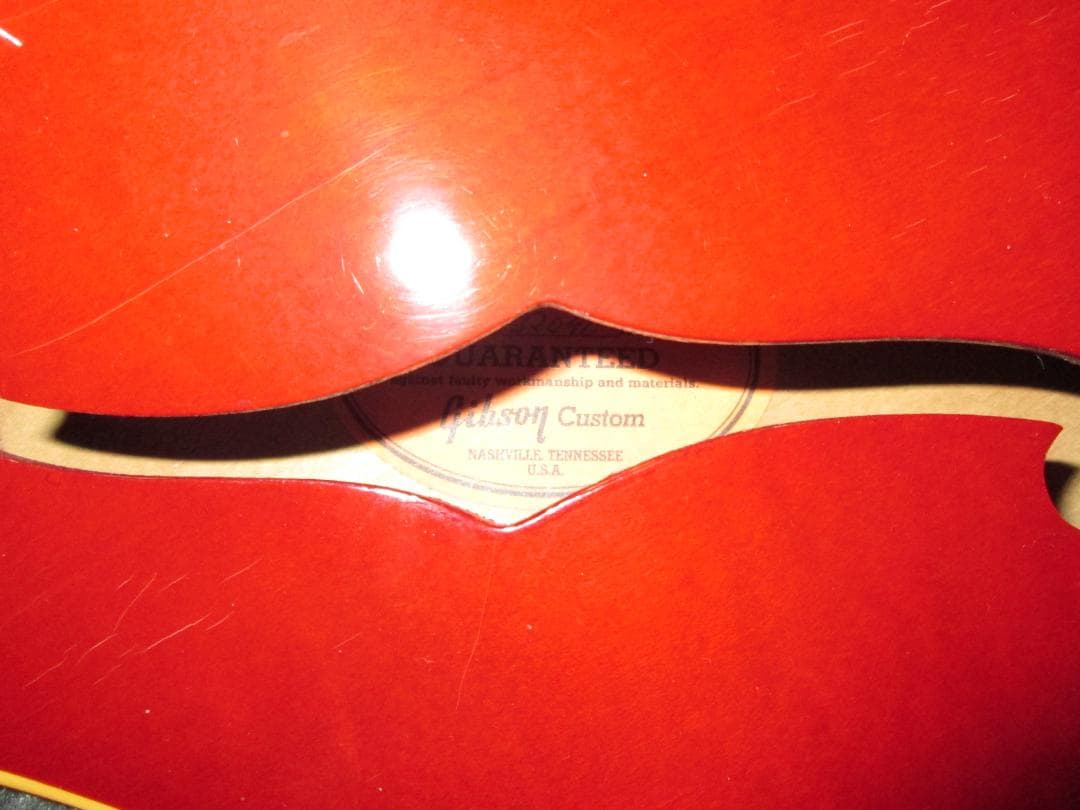 ジャンク！！　Gibson Custom Shop ES-335 63モデル