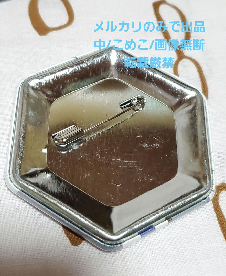 名探偵コナン　六角缶バッジ　　松田陣平