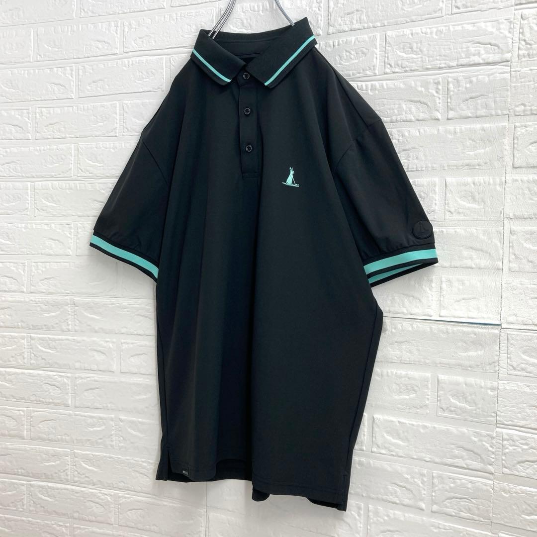 【沖縄限定‼️】2XL⭐️FR2ゴルフ 刺繍ロゴ リンガーデザイン ポロシャツ