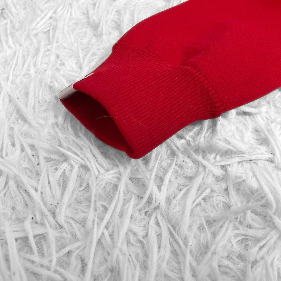 HORN GARMENT ロゴ 刺繍 HAPPY SURF プルオーバー S 赤