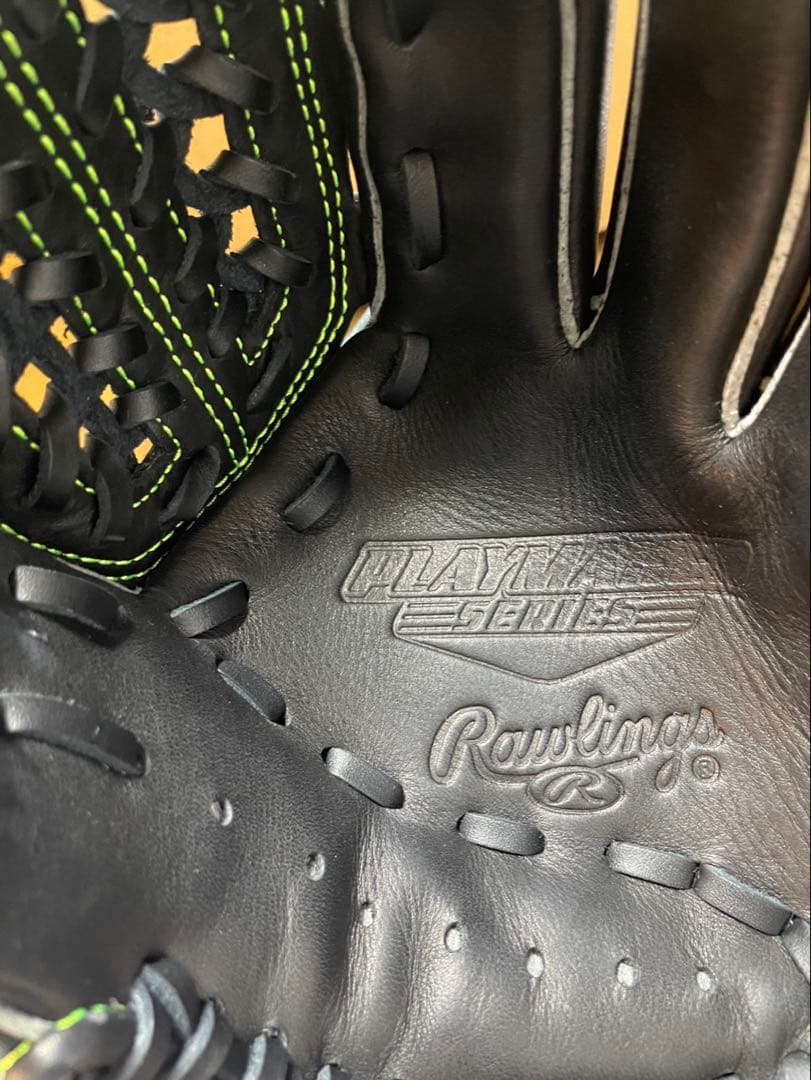 Rawlings 軟式グローブ 黒/緑