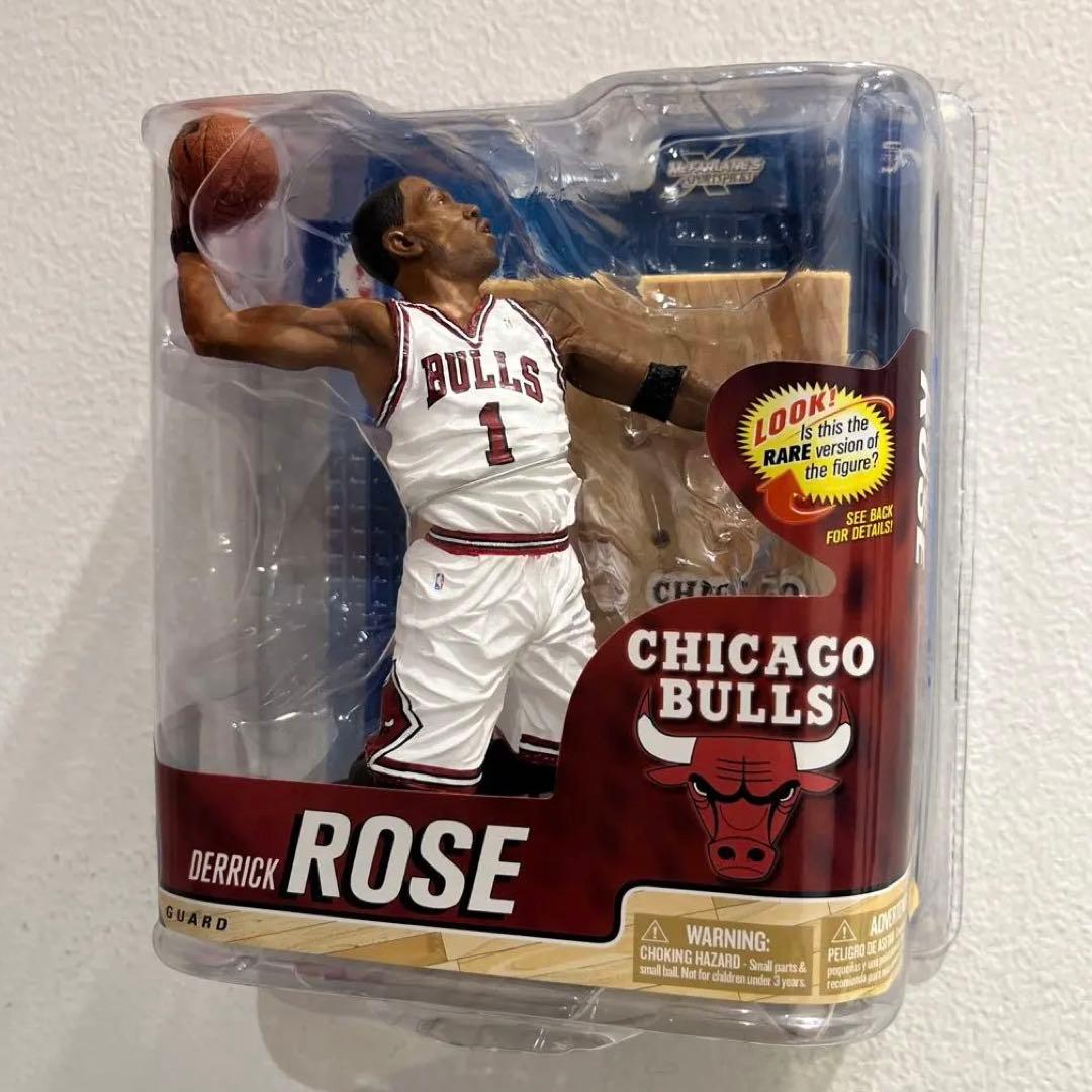 未開封　マクファーレントイズ　NBA ローズ　シカゴブルズ　フィギュア