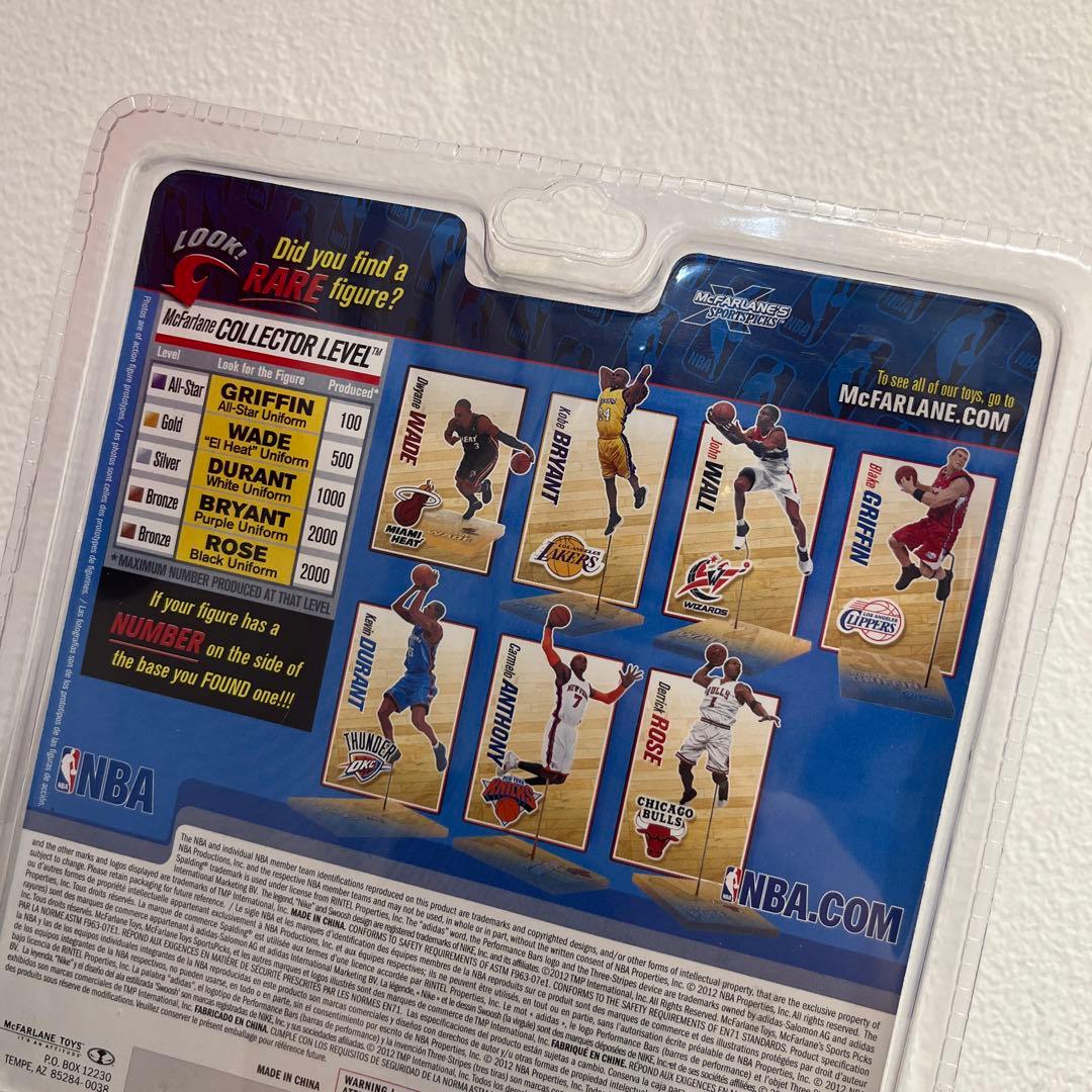 未開封　マクファーレントイズ　NBA ローズ　シカゴブルズ　フィギュア