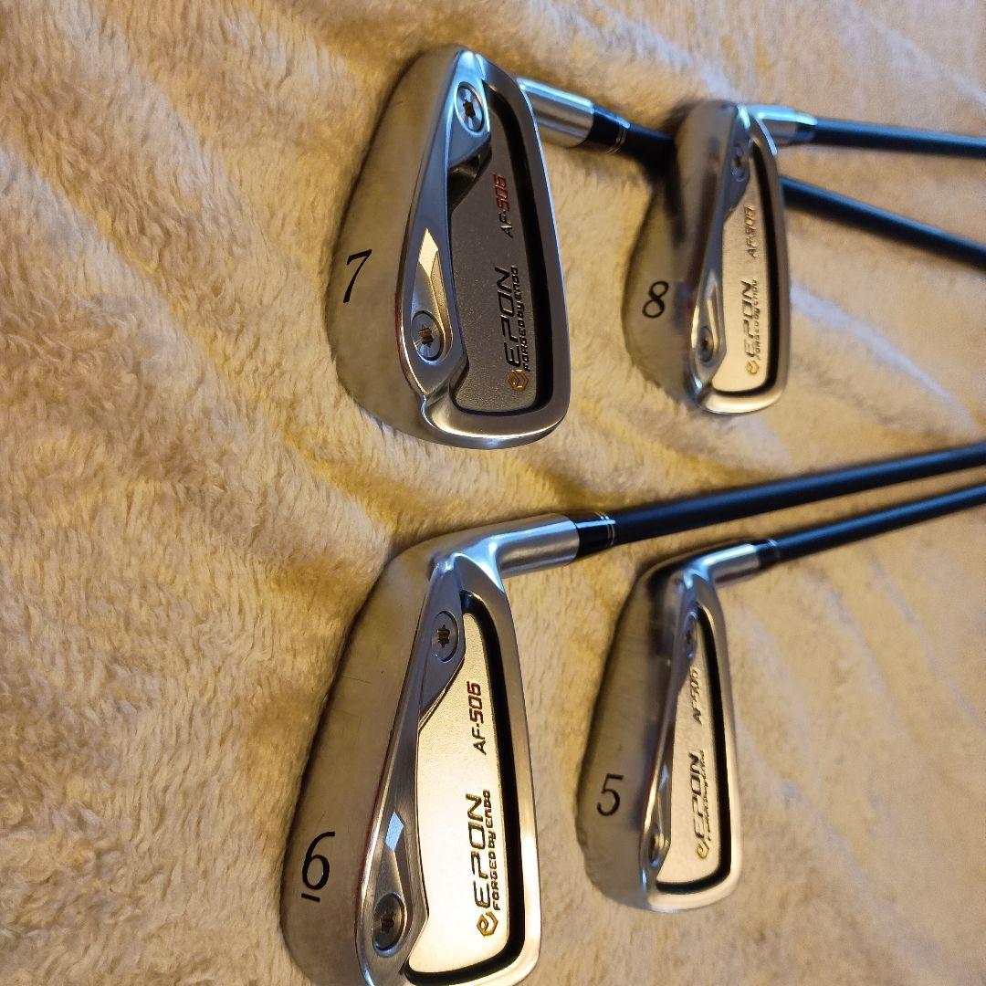 Epon AF-506アイアン、ウェッジ9本セットトラビル105Ｓ