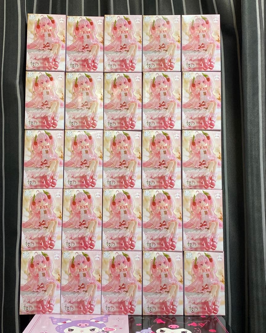 桜ミク　2025 ぬーどるストッパー　フィギュア　25個セット