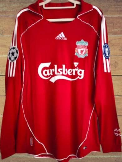 06-08 リヴァプール ホーム 長袖ユニフォーム 9番 トーレス